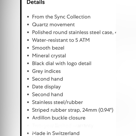 GUCCI WATCH - Picture 2 of 4